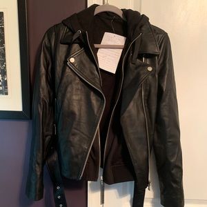 Bagatelle Leather Moto Jacket